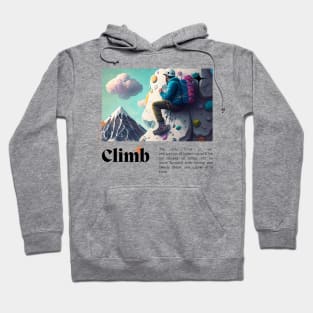 One Climb at a Time Hoodie